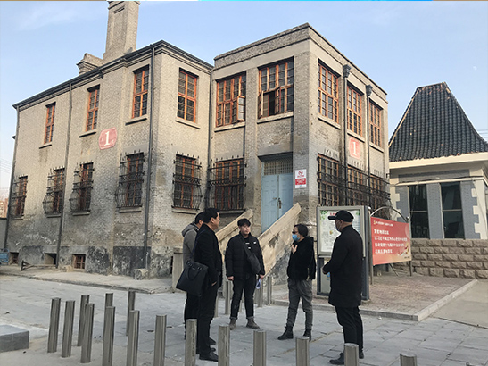 公司项目部与建设方召开《淮海战役支前纪念馆技术交底现场会》